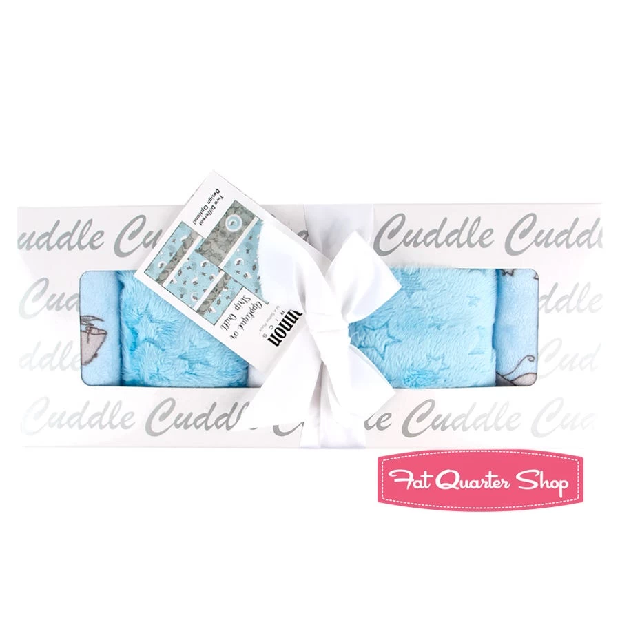 Blue Lucky Star Lullaby Cuddle KitFeaturing Cuddle Fabric By Shannon Fabrics 6 Blue Lucky Star Lullaby Cuddle KitFeaturing Cuddle Fabric By Shannon Fabrics - Image 6