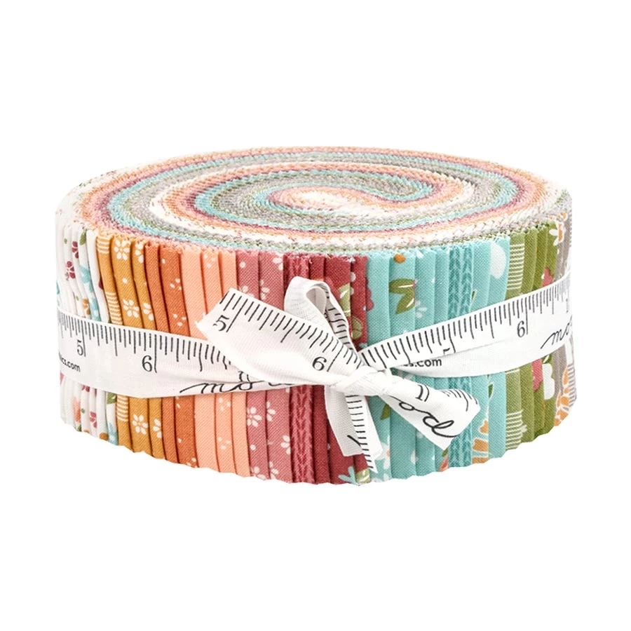 Bountiful Blooms Jelly RollSherri & Chelsi For Moda Fabrics 1 Bountiful Blooms Jelly RollSherri & Chelsi For Moda Fabrics