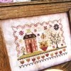 House On Strawberry Hill Cross Stitch PatternBlueberry Ridge Design