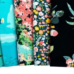 Capri 10" SquaresKatarina Roccella For Art Gallery Fabrics -Fabric Sewing Store capri hyb cu4 2