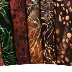 Celebrate Fall Artisan Batiks Charm PackLunn Studios For Robert Kaufman Fabrics -Fabric Sewing Store celebrate fall artisan batiks cu5 1