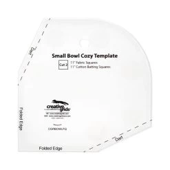 Creative Grids Small Bowl Cozy TemplateCreative Grids #CGRBOWLFQ