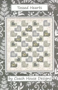 Tossed Hearts Quilt PatternCoach House Designs #CHD-2215
