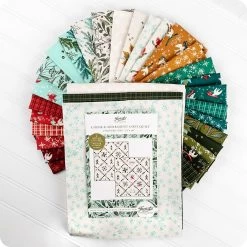 Cheer & Merriment Quilt KitFeaturing Cheer & Merriment By Fancy That Design House -Fabric Sewing Store cheer and merriment qk 28