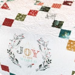 Cheer & Merriment Quilt KitFeaturing Cheer & Merriment By Fancy That Design House -Fabric Sewing Store cheer merriment cu3