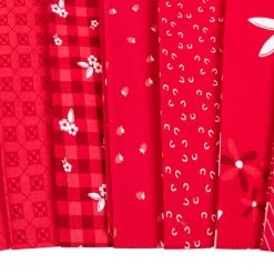 Cheerfully Red 5" StackerChristopher Thompson For Riley Blake Designs -Fabric Sewing Store cheerfully red cu3 1