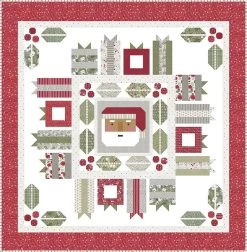 Jolly Holiday Quilt KitFeaturing Christmas Eve By Lella Boutique 19 Jolly Holiday Quilt KitFeaturing Christmas Eve By Lella Boutique -Fabric Sewing Store christmas eve lb214 jolly holiday 77x77 jr friendly