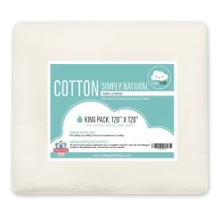 King Cotton Simply Natural Happy Cloud Quilt BattingFat Quarter Shop