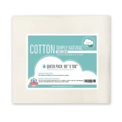 Queen Cotton Simply Natural Happy Cloud Quilt BattingFat Quarter Shop