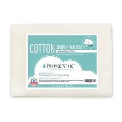 Twin Cotton Simply Natural Happy Cloud Quilt BattingFat Quarter Shop