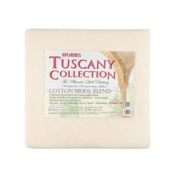 Tuscany Collection Cotton Wool Blend Throw Quilt BattingHobbs #TCW60