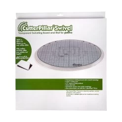 14" Transparent Swiveling Board And MatCutterpillar #CPP-SWIVEL -Fabric Sewing Store cpp swivel 1