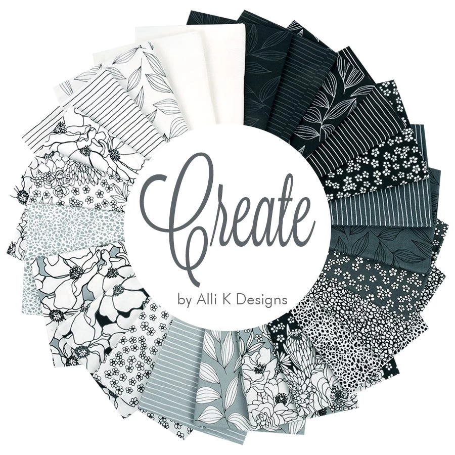 Create Fat Quarter BundleAlli K Designs For Moda Fabrics 1 Create Fat Quarter BundleAlli K Designs For Moda Fabrics