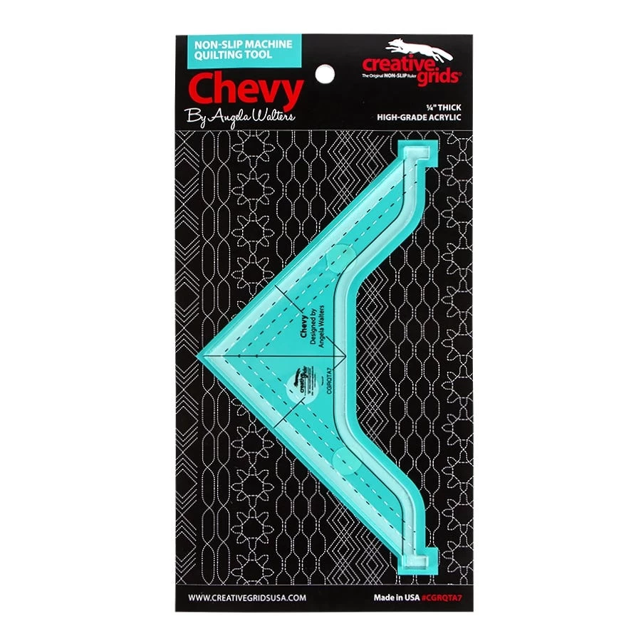 Creative Grids Chevy Machine Quilting ToolAngela Walters For Creative Grids #CGRQTA7 2 Creative Grids Chevy Machine Quilting ToolAngela Walters For Creative Grids #CGRQTA7 - Image 2