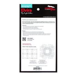 Creative Grids Elvira Machine Quilting ToolAngela Walters For Creative Grids #CGRQTA6 5 Creative Grids Elvira Machine Quilting ToolAngela Walters For Creative Grids #CGRQTA6 -Fabric Sewing Store creativegrids elvira back 1