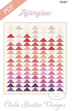 Afterglow Downloadable PDF Quilt PatternChelsi Stratton