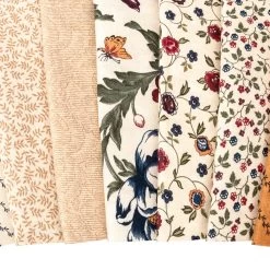 Daffodils And Dragonflies Honey BunKansas Troubles Quilters For Moda Fabrics -Fabric Sewing Store daffodils and dragonflies cu2 11