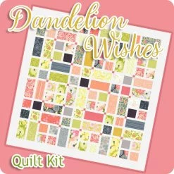 Dandelion Wishes Quilt KitFeaturing Dandi Duo By Robin Pickens