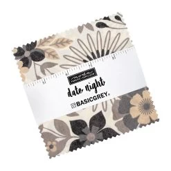 Date Night Charm PackBasicGrey For Moda Fabrics