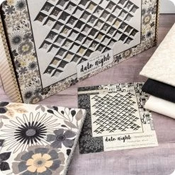 Board Games Quilt KitFeaturing Date Night By BasicGrey 21 Board Games Quilt KitFeaturing Date Night By BasicGrey -Fabric Sewing Store date night qk2