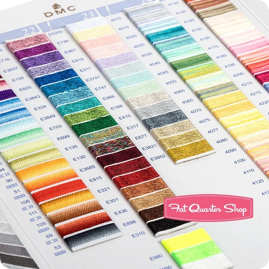 DMC Cross Stitch And Embroidery Thread Color CardDMC #W100B 4 DMC Cross Stitch And Embroidery Thread Color CardDMC #W100B - Image 4