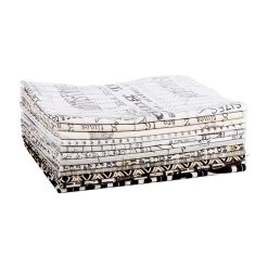 Eclectic Elements Monochrome Half Yard BundleTim Holtz For FreeSpirit Fabrics -Fabric Sewing Store eclectic elements monochrome hyb a