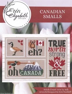 Canadian Smalls Cross Stitch PatternErin Elizabeth Designs