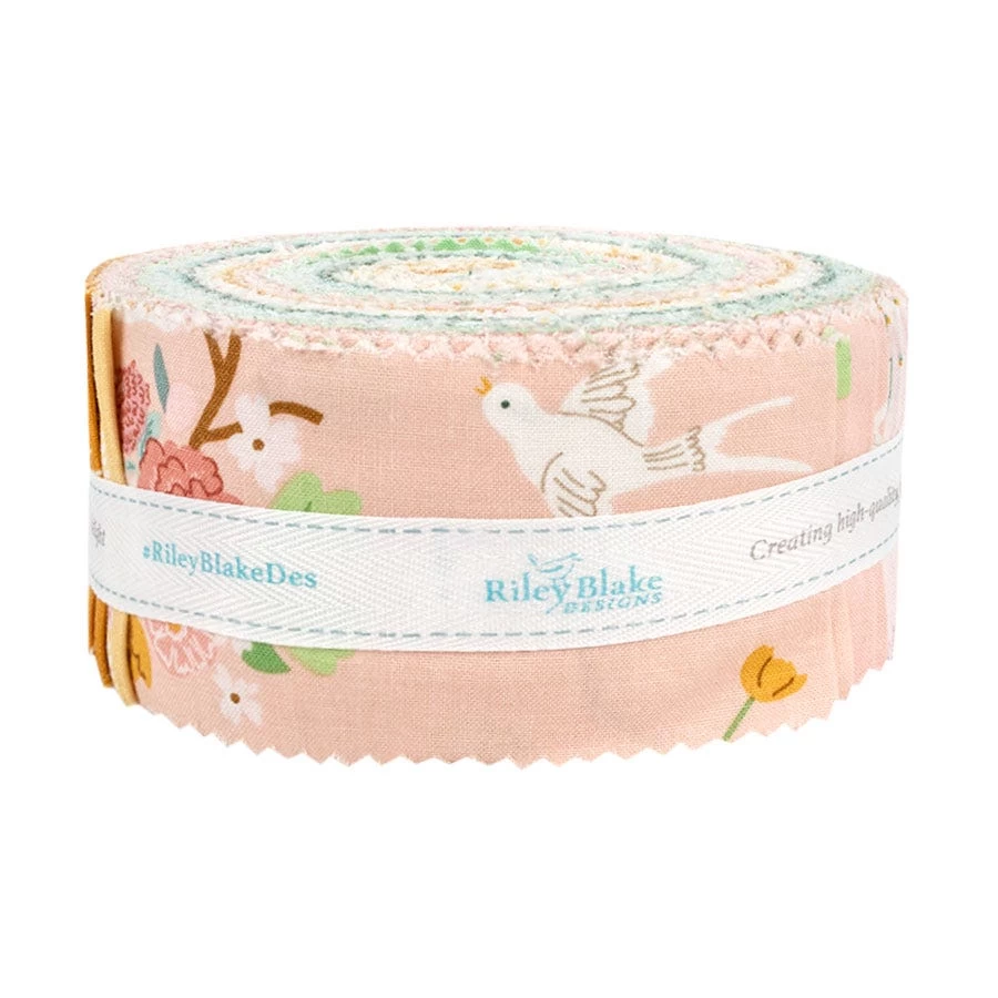 Emma 2.5" Rolie PolieCitrus & Mint Designs For Riley Blake Designs 2 Emma 2.5" Rolie PolieCitrus & Mint Designs For Riley Blake Designs - Image 2