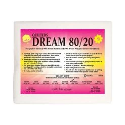 Natural Dream 80/20 Queen Quilt BattingQuilter's Dream #ENQ