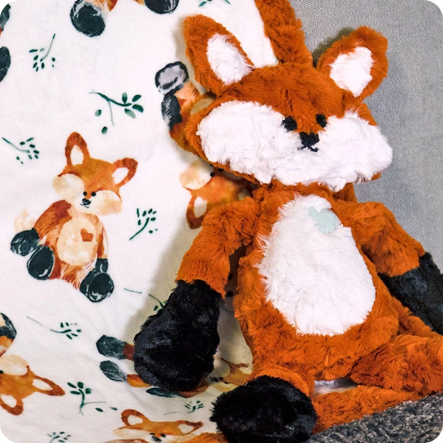 Felix The Fox Cuddle Buddies KitFeaturing Cuddle Fabric By Shannon Fabrics 2 Felix The Fox Cuddle Buddies KitFeaturing Cuddle Fabric By Shannon Fabrics - Image 2