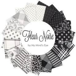 Fleur Noire Fat Quarter BundleMy Mind's Eye For Riley Blake Designs