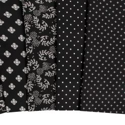 Fleur Noire Fat Quarter BundleMy Mind's Eye For Riley Blake Designs -Fabric Sewing Store fleur noire cu4 1