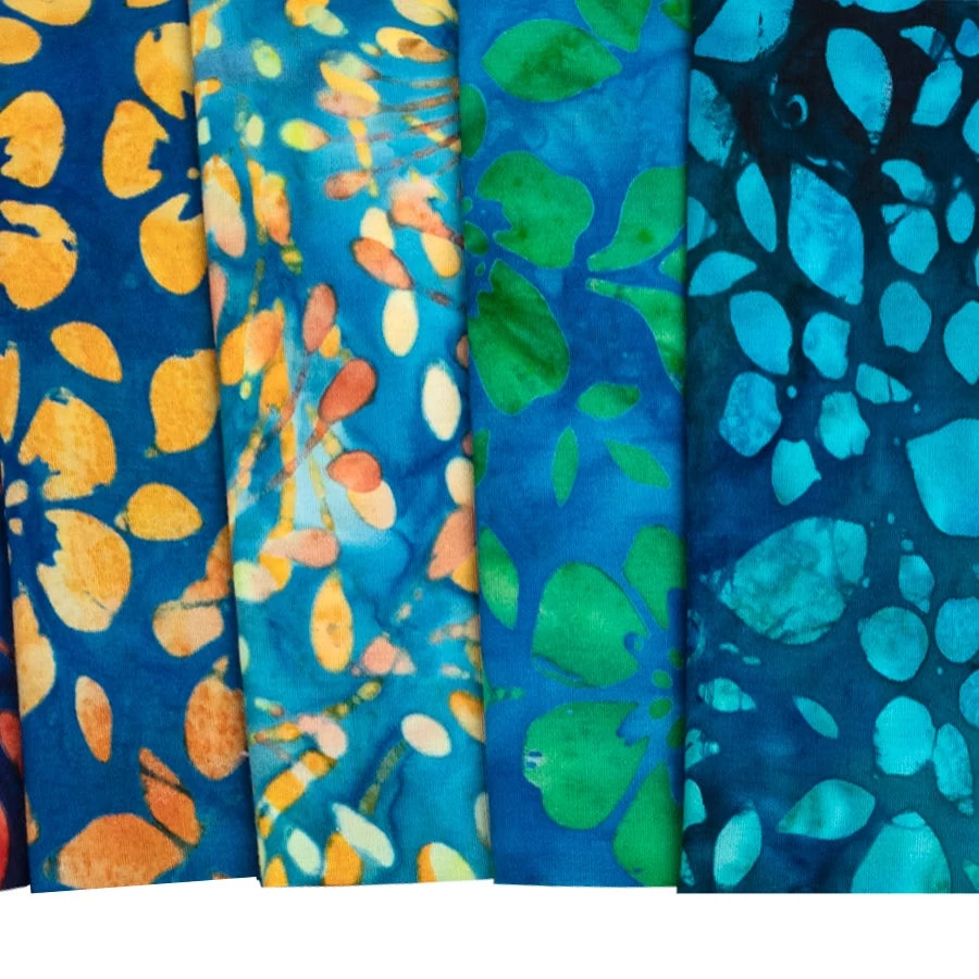 Floral Fantasy Artisan Batiks 10" SquaresLunn Studios For Robert Kaufman Fabrics 6 Floral Fantasy Artisan Batiks 10" SquaresLunn Studios For Robert Kaufman Fabrics - Image 6