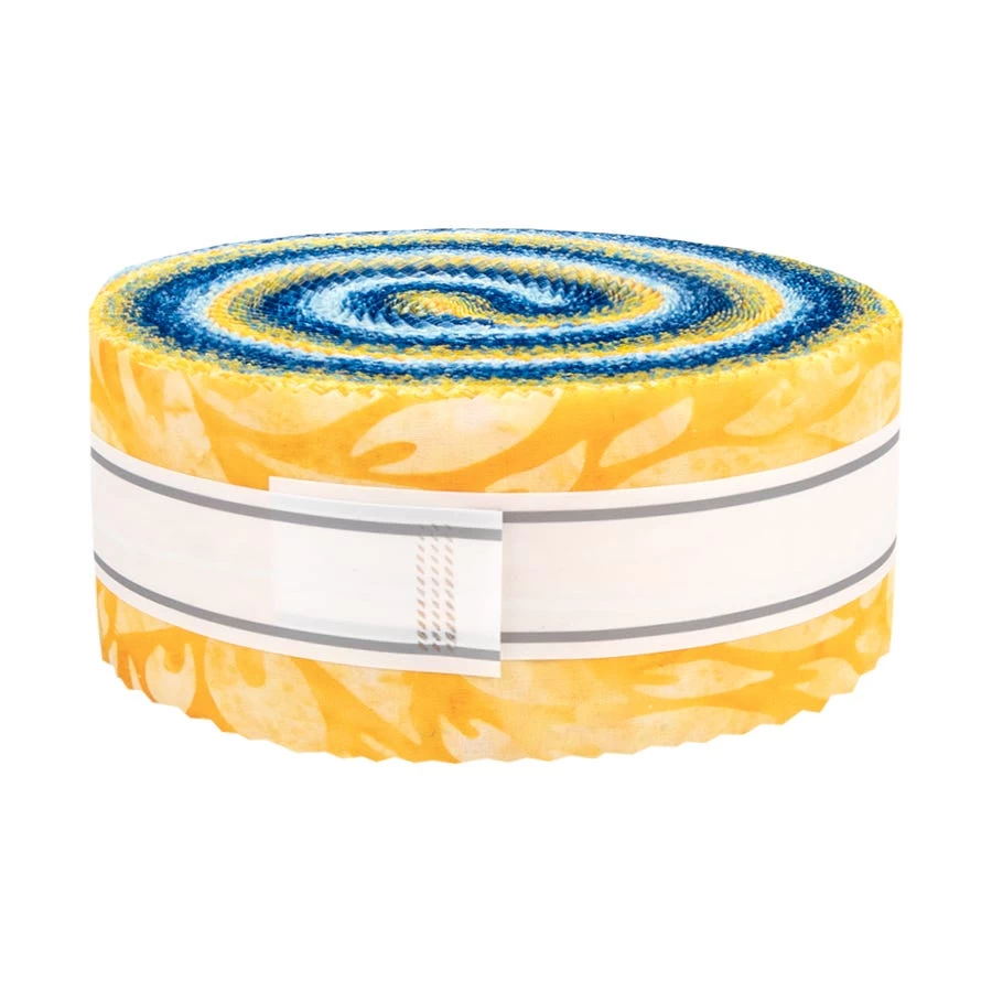 Floral Wave Artisan Batiks Roll UpLunn Studios For Robert Kaufman Fabrics 2 Floral Wave Artisan Batiks Roll UpLunn Studios For Robert Kaufman Fabrics - Image 2