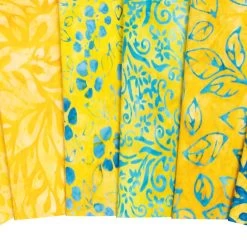 Floral Wave Artisan Batiks Charm PackLunn Studios For Robert Kaufman Fabrics -Fabric Sewing Store floral wave cu2 2