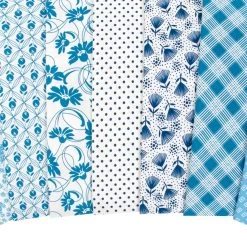 Flowerhouse Daisy's Bluework Half Yard BundleDebbie Beaves For Robert Kaufman Fabrics 12 Flowerhouse Daisy's Bluework Half Yard BundleDebbie Beaves For Robert Kaufman Fabrics -Fabric Sewing Store flowerhouse daisy s bluework cu2 3