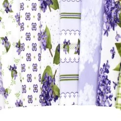 Flowerhouse Elizabeth Flannel Fat Quarter BundleDebbie Beaves For Robert Kaufman Fabrics -Fabric Sewing Store flowerhouse elizabeth flannel cu2