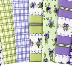 Flowerhouse Elizabeth Flannel Fat Quarter BundleDebbie Beaves For Robert Kaufman Fabrics -Fabric Sewing Store flowerhouse elizabeth flannel cu3