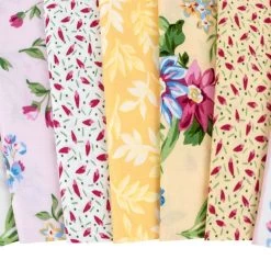 Flowerhouse Serene Half Yard BundleDebbie Beaves For Robert Kaufman Fabrics -Fabric Sewing Store flowerhouse serene hyb cu2 1