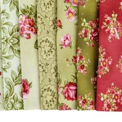 Flowerhouse Bouquet Of Roses Charm PackDebbie Beaves For Robert Kaufman Fabrics -Fabric Sewing Store flowerhousebouquetofrosesfqb cu4 1