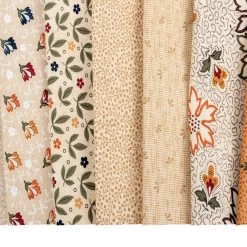 Fluttering Leaves Fat Eighth BundleKansas Troubles Quilters For Moda Fabrics 12 Fluttering Leaves Fat Eighth BundleKansas Troubles Quilters For Moda Fabrics -Fabric Sewing Store fluttering leaves cu2 2