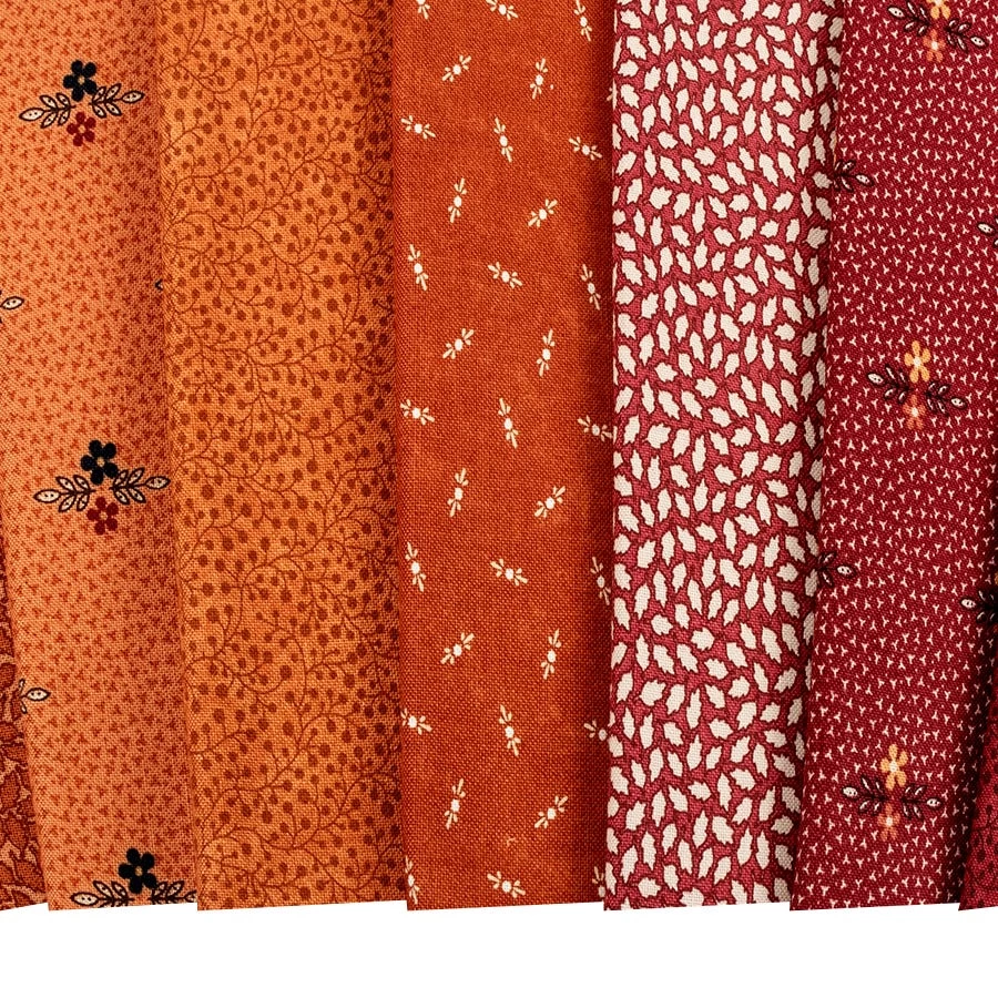 Fluttering Leaves Fat Eighth BundleKansas Troubles Quilters For Moda Fabrics 5 Fluttering Leaves Fat Eighth BundleKansas Troubles Quilters For Moda Fabrics - Image 5