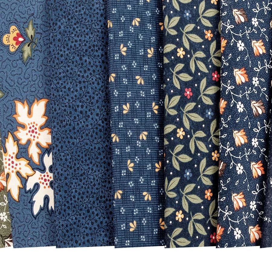 Fluttering Leaves Fat Eighth BundleKansas Troubles Quilters For Moda Fabrics 8 Fluttering Leaves Fat Eighth BundleKansas Troubles Quilters For Moda Fabrics - Image 8