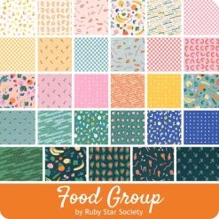 Food Group Charm PackRuby Star Society 13 Food Group Charm PackRuby Star Society -Fabric Sewing Store foodgroup ydg 900 new 5