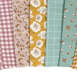 Forgotten Memories Half Yard BundleMinki Kim For Riley Blake Designs -Fabric Sewing Store forgotten memories cu3