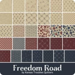 Freedom Road Charm PackKansas Troubles Quilters For Moda Fabrics -Fabric Sewing Store freedom road f8 900 3