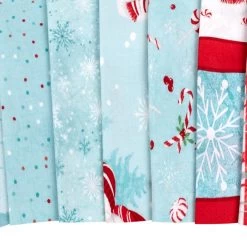 Frosty Merry-Mints 10 Karat CrystalsDanielle Leone For Wilmington Prints -Fabric Sewing Store frosty merry mints cu3 2