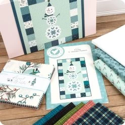 Frosty Wallhanging KitFeaturing Arrival Of Winter By Sandy Gervais 8 Frosty Wallhanging KitFeaturing Arrival Of Winter By Sandy Gervais -Fabric Sewing Store frosty qk2