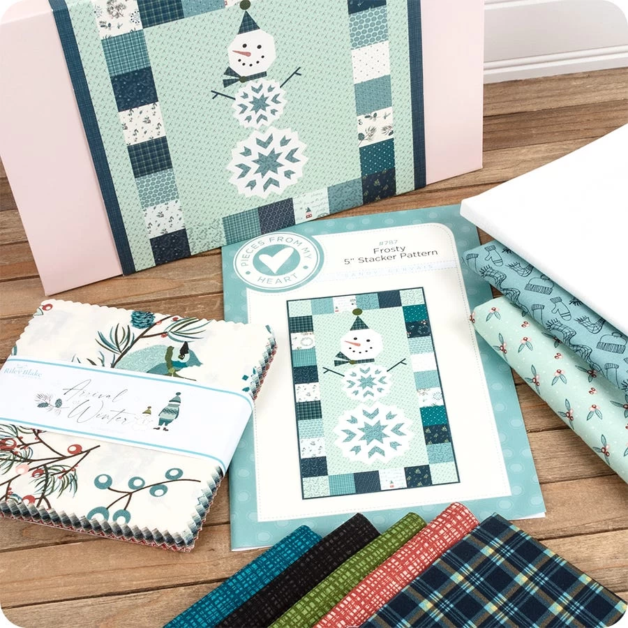 Frosty Wallhanging KitFeaturing Arrival Of Winter By Sandy Gervais 3 Frosty Wallhanging KitFeaturing Arrival Of Winter By Sandy Gervais - Image 3