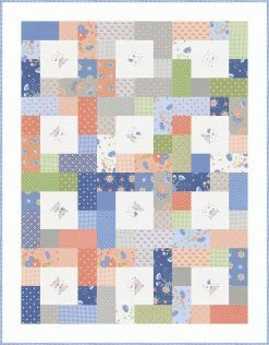 Fruit Cobbler Quilt KitFeaturing Peachy Keen By Corey Yoder -Fabric Sewing Store fruitcobbler 56.5x72.5 2